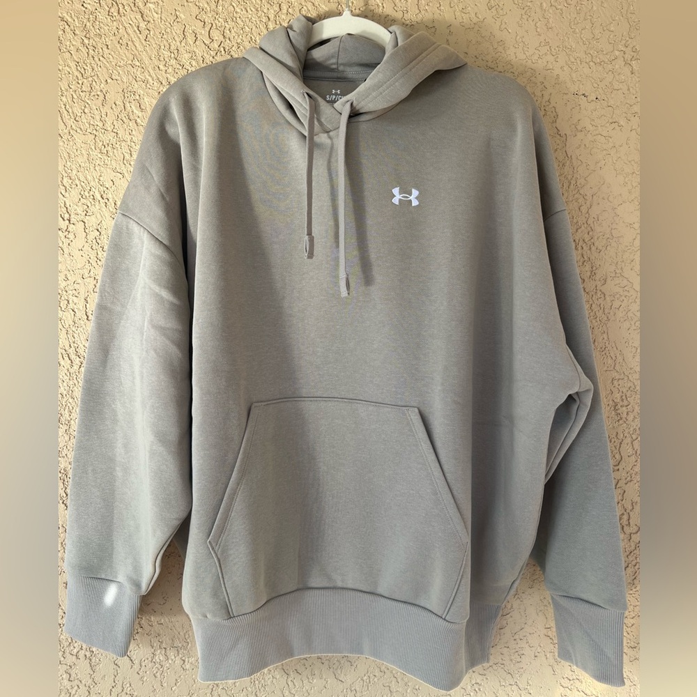 Under Armour Rival Fleece Oversized Hoodie Women’s Medium NWT